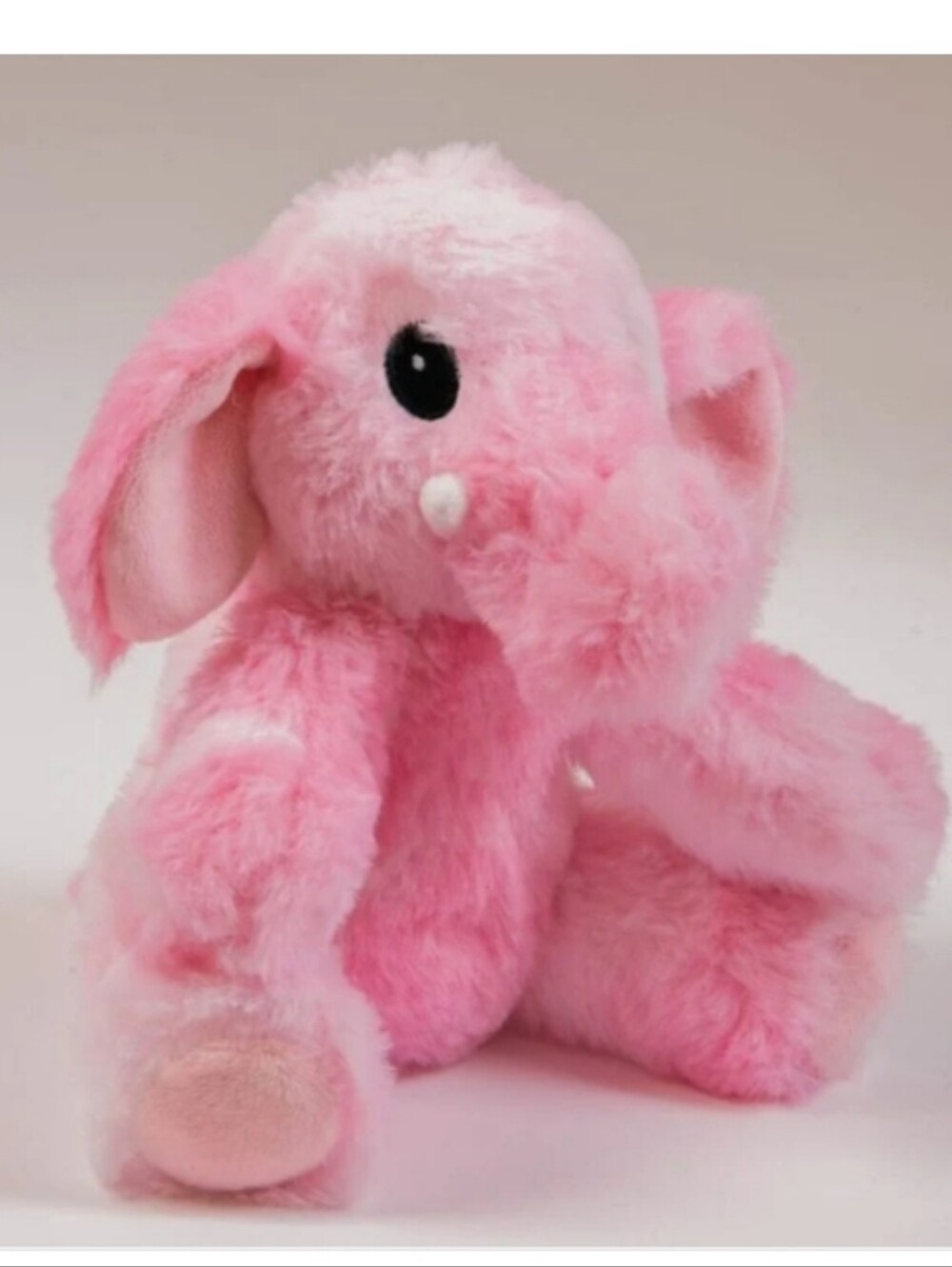 Simply Southern Tracker Small 8" Elephant Plushie Stuffed Pink